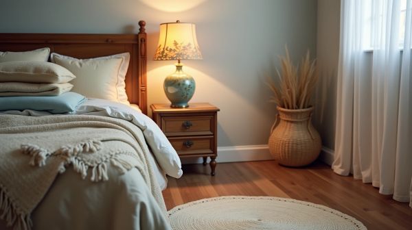 Iluminar tu dormitorio con lámparas originales y cálidas